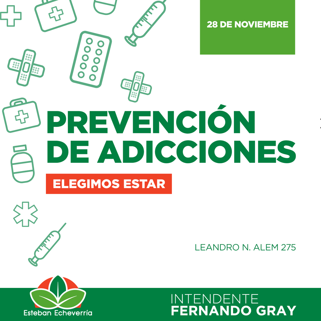 Photo of Taller de prevención de adicciones en Esteban Echeverría