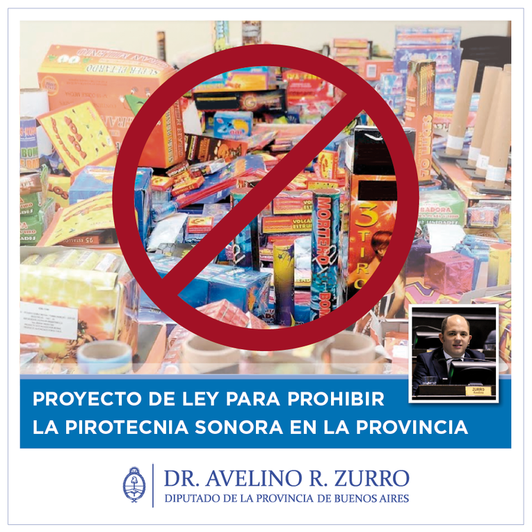 Photo of Proponen prohibir por Ley la pirotecnia sonora en la Provincia  