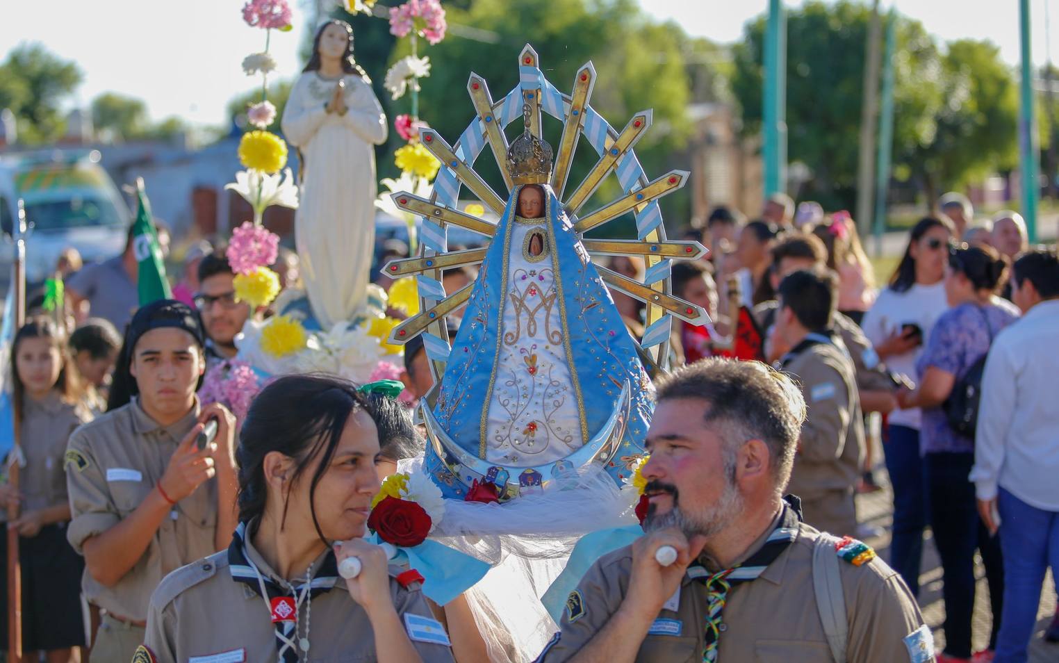 Photo of Procesión por el Día de la Virgen en Punta Lara