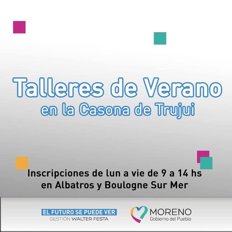 Photo of Talleres para todos los gustos en Moreno