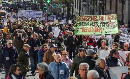Photo of España: miles marcharon en contra de la reforma jubilatoria