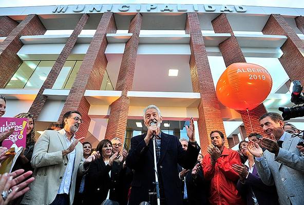 Photo of San Luis: Alberto Rodríguez Saá inauguró el Palacio Municipal de Tilisarao