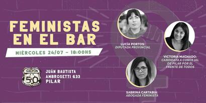 Photo of Feministas en el Bar, ahora también en Pilar