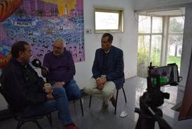 Photo of A PASO militante: Gastón Harispe y Guillermo Escudero con IB24