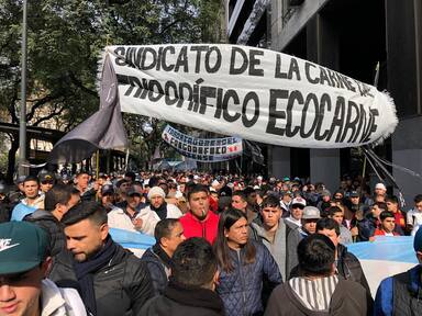 Photo of Plenario de trabajadores de la carne para definir medidas de fuerza