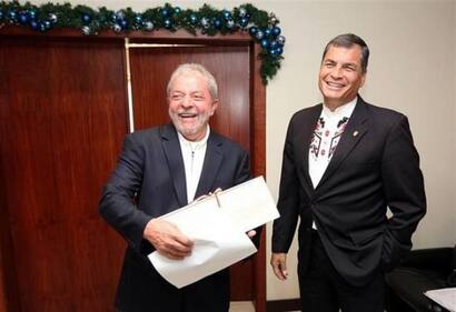 Photo of Lula y Correa felicitaron a Alberto y a Cristina: “Gracias, Argentina del alma”