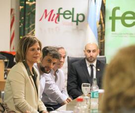 Photo of Saintout se reunió con la Federación de Empresarios de La Plata