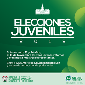 Photo of Merlo: Elecciones del Parlamento Joven
