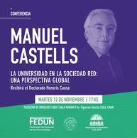 Photo of Invitado por la FEDUN, el sociólogo Manuel Castells visita la Argentina