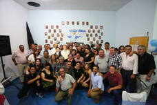 Photo of Esteban Echeverria: Gray junto a excombatientes de Malvinas