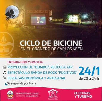 Photo of Comienza el ciclo de Bicicine en el Granero de Carlos Keen