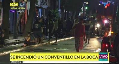 Photo of ¿Negocios inmobiliarios?: Se prendió fuego en La Boca un complejo de viviendas que Larreta quería desalojar