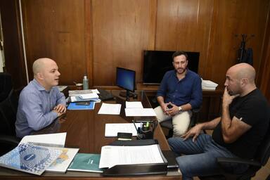 Photo of Raliqueo y Valicenti se reunieron con Avelino Zurro en el Ministerio del Interior