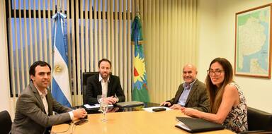 Photo of Pablo López se reunió con representantes del Banco Mundial y del BID