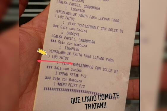 Photo of Ticket homofóbico en Córdoba: “Ensalada de frutas para los putos”