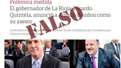 Photo of Otra noticia falsa: Clarín y La Nación mintieron sobre Amado Boudou