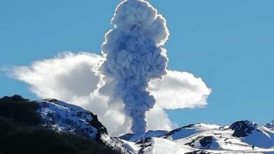 Photo of CHILE: Impresionante actividad volcánica en Punilla