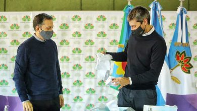 Photo of Esteban Echeverría: Lammens y Gray presentaron el Programa «Clubes en Obra»