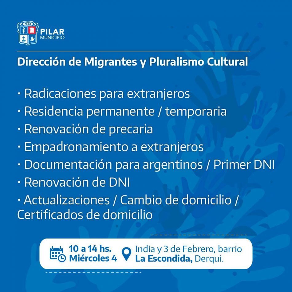 Photo of Pilar: Operativo para documentación de argentinos y extranjeros