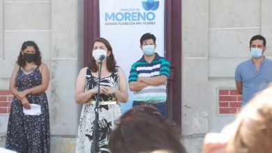 Photo of Moreno: Mariel Fernández brindó un reconocimiento al personal de salud