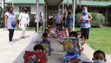 Photo of Tigre: Gisela Zamora participó de la entrega de útiles escolares a jardines de infantes