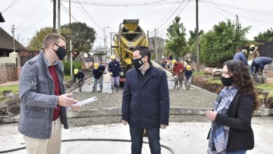 Photo of Malvinas Argentinas: Leo Nardini supervisó la obra de Fragata de Heroína