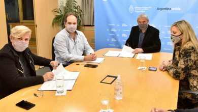 Photo of Ferraresi y Sacnun se reunieron con intendentes santafesinos