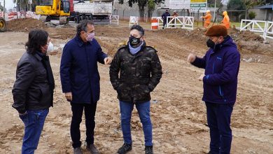 Photo of Merlo: Gustavo Menéndez  y Gabriel Katopodis recorrieron las obras de la Ruta 1003