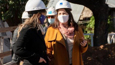 Photo of Moreno: Mariel Fernández y Malena Galmarini recorrieron una obra cloacal en Trujui