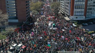 Photo of Uruguay: Masiva movilización contra las políticas de Lacalle Pou