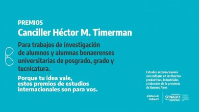 Photo of Premios Canciller Héctor M. Timerman, para estudiantes universitarios bonaerenses