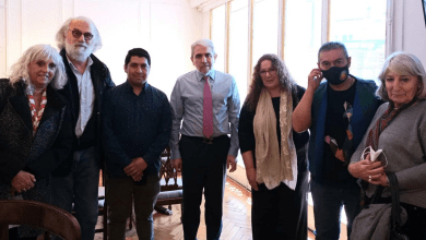 Photo of Aníbal Fernández se reunió con la APDH y con delegados de comunidades mapuches  