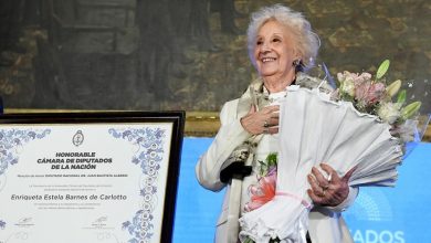 Photo of Estela de Carlotto, distinguida con el Premio Rodolfo Walsh