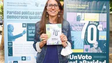 Photo of Se conmemoraron los 70 años del voto femenino con una acción federal en las plazas centrales del país