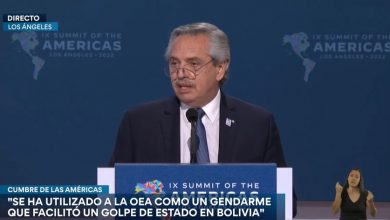 Photo of El discurso de Alberto Fernández en la Cumbre de las Américas