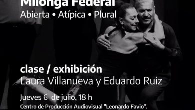 Photo of “Milonga Federal. Abierta, atípica y plural» se presentará el 6 de julio en el CPA Leonardo Favio de Bernal