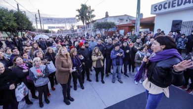Photo of Mayra inauguró el primer tramo de la obra de pavimentación en barrio La Unión de San Francisco Solano