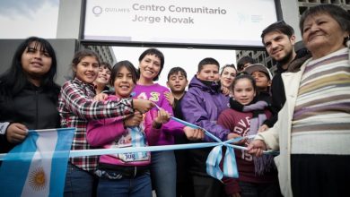 Photo of Mayra inauguró el centro comunitario del barrio Novak de Quilmes Oeste