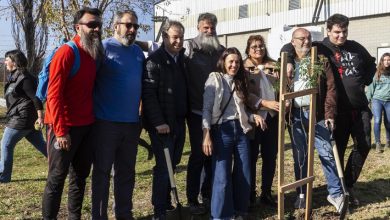 Photo of Plantaron 150 árboles nativos en homenaje por el aniversario de Almirante Brown