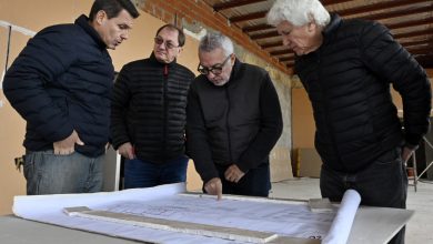 Photo of Julio Zamora supervisó la obra del nuevo Centro de Medicina Cardiovascular y de Hemodinamia