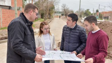 Photo of Nardini supervisó el avance de obras hidráulicas y de pavimento en Tierras Altas