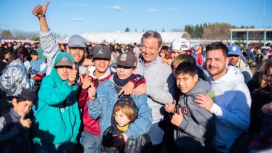 Photo of Más de 5 mil chicos de 300 instituciones festejaron el día de la niñez en el polideportivo municipal