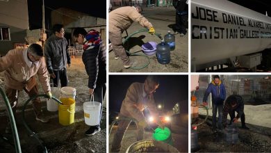 Photo of Reparto de agua como método de campaña