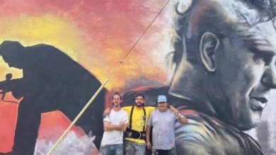 Photo of I​nauguraron dos murales en homenaje a Ricardo Iorio, padre del metal argentino