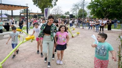 Photo of Mayra: “Esta plaza primavera es de los vecinos y vecinas, un sueño que ahora es una realidad”