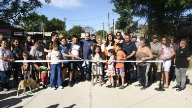 Photo of Leo Nardini y Noe Correa inauguraron un nuevo pavimento en la localidad de Tierras Altas