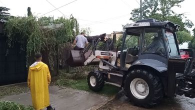 Photo of Merlo: Todas las áreas de la municipalidad trabajan en la asistencia por el fuerte temporal