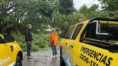 Photo of Cascallares monitoreó el temporal y acompaño en la calle a los equipos del municipio