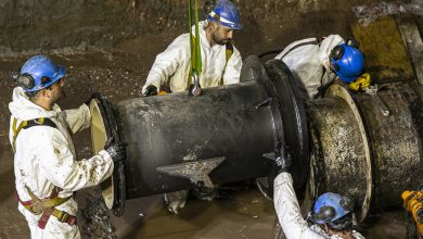 Photo of Remueven un imponente conducto de agua y encaran la última etapa del viaducto de la Rotonda Los Pinos