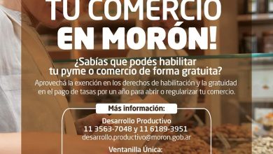 Photo of Morón lanzó un programa para habilitar comercios de forma gratuita
